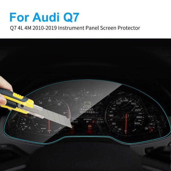 

протектор приборной панели автомобиля для q7 4l 4m 2010-2019 приборная панель автомобиля мембранный экран защитная пленка tpu автоаксессуары