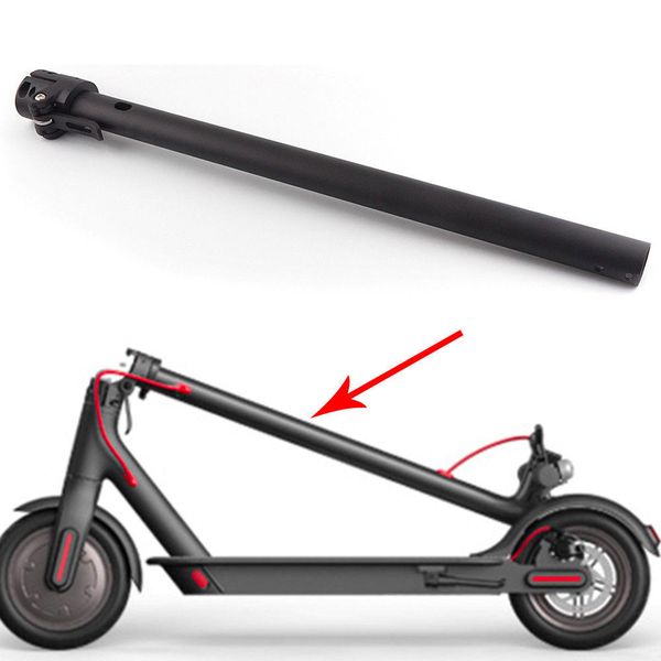 

black folding pole + base replacement spare parts for compatible withmi m365 electric scooter