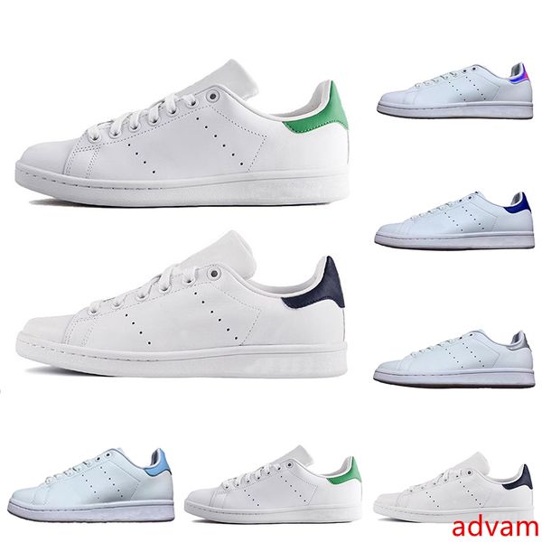 

smith casual shoes raf simons stan smiths spring copper white green black fashion leather brand women wen shoes size 36-45