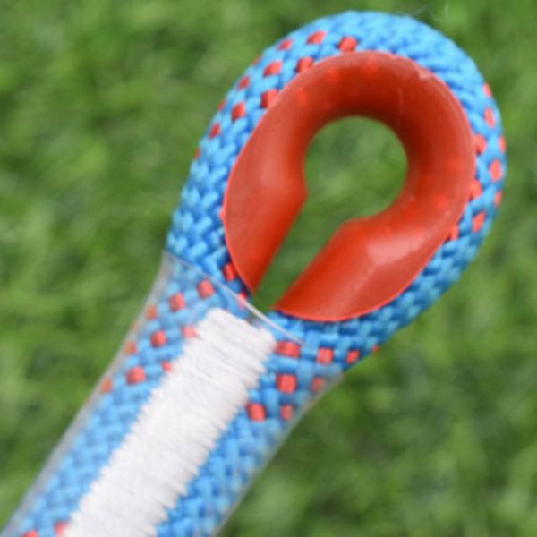 

1 pc nylon rock climbing rope with carabiner durable quick drying static safety lanyard climbing hunting emergency tools *