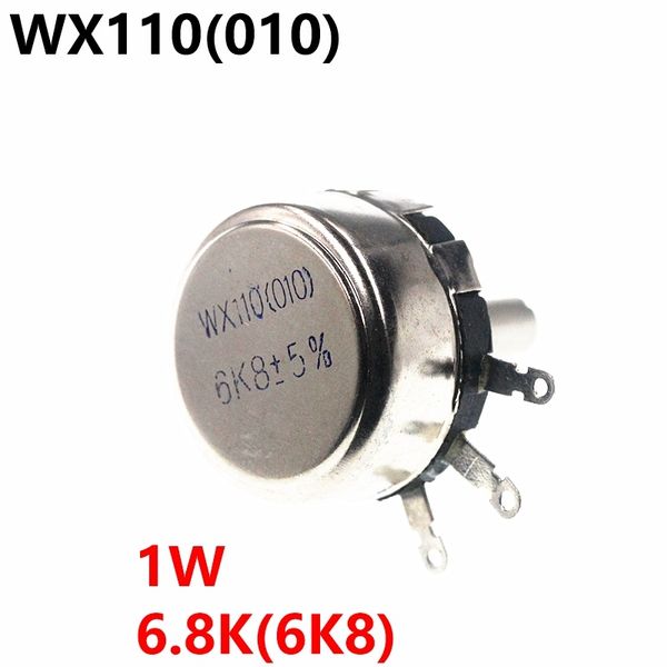 

wx110 010 wx010 1w 6k8 6.8k potentiometer adjustable resistors