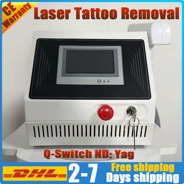 

q switch nd yag laser tattoo removal machines 532nm 1064nm 1032nm black doll laser treatment skin rejuvenation skin care salon equipment