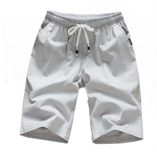 

men's shorts 5 minutes loose casual cotton and trousers, White;black