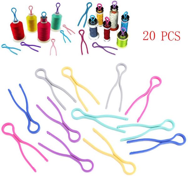 

20 pcs бобины держите ваши нижние нити совпадали с вами темой катушки шитье инструментов для аксессуаров организатор, Black