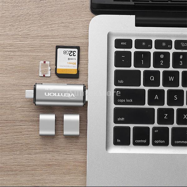 

type-c micro usb otg to usb 2.0 adapter multi card reader for phone tablet