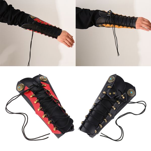 

2pcs archery arm guard предплечье безопасности протектор для традиционная охота с луком