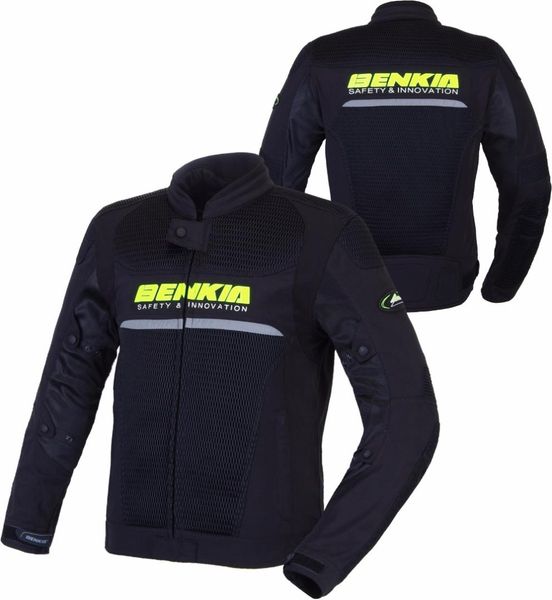 

benkia motorcycle jacket men textile mesh motorbike jacket armor windproof breathable cruiser riding clothing racing moto
