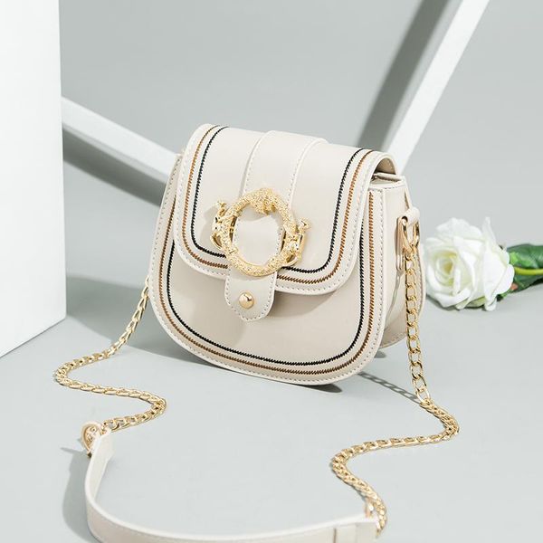 

luxurious2019 ins summer single shoulder bag ma'am all-match tide chain oblique satchel small fresh