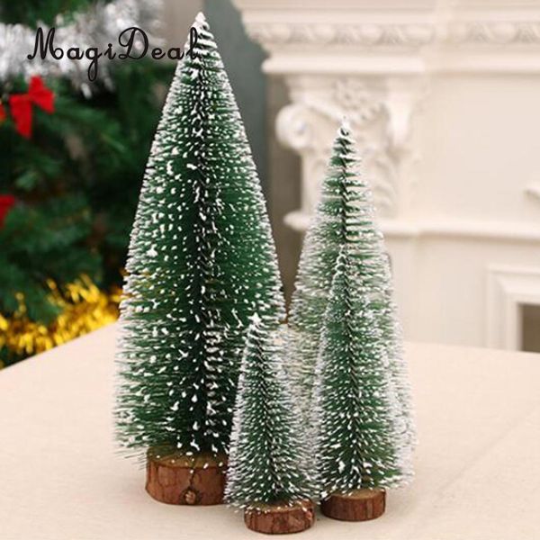 

magideal artificial christmas home new year xmas party tree decor ornament for shop bar pub cafe stores offices 3-set