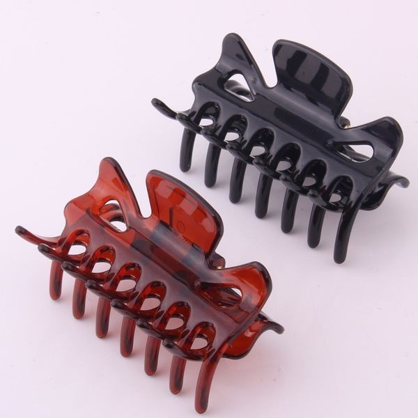 

butterfly hair claw tortie color crab for hair ponytail holder for women strong bite force clamps accessories 2 pcs/lot