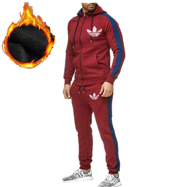 

men's winter sportswear running clothes gym tights sportswear training clothes indoor training clothing jogging, Black;blue
