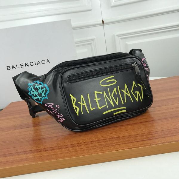 

New tyle wai t bag men and women real leather fanny pack women cro body houlder bag with du tbag 24 9 18cm