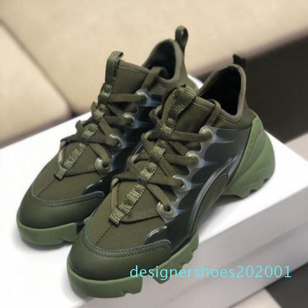 

designer shoes connect sneaker for women vintage trainers classic black neoprene vacuum outsole increase 5cm flower triple s dad d01