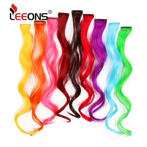 2019 Synthetic Hair Extensions With Clip Heat Resistant Hair
