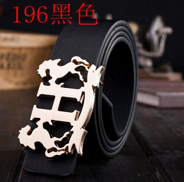 

the high-grade pu belt for men and fashion belts for women has five colors and a length of 110cm for young students, Black;brown