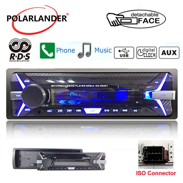

1 din touch tone stereo fm aux/tf/usb audio car radio remote control bt hands-call 12v 4 * 60w mp3 player