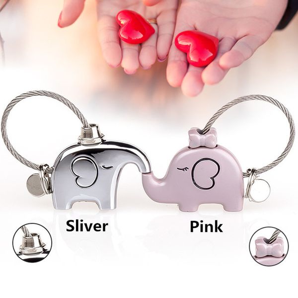 

valentines day gift car chain heart-shaped wire rope keychain valentine's day gift for girlfriend wedding gifts guests decoratio