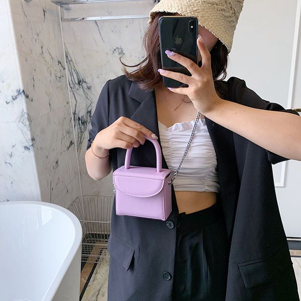 

2020 new shoulder bag women's casual fashion korean handbag chain crossbody bag small square