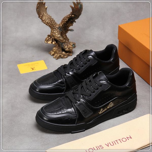 

2020ty fashion designer men's casual shoes, sneakers with luxury design in original box, men's casual shoes. size 38-45, Red;white