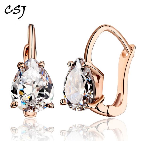 

пси mossanite серьги стерлингового 14k золото au585 муассанит серьги для женщин обручальное годовщина свадьбы ювелирные изделия, Golden;silver