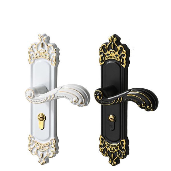 

aluminum alloy interior door handle lock european bedroom door locks