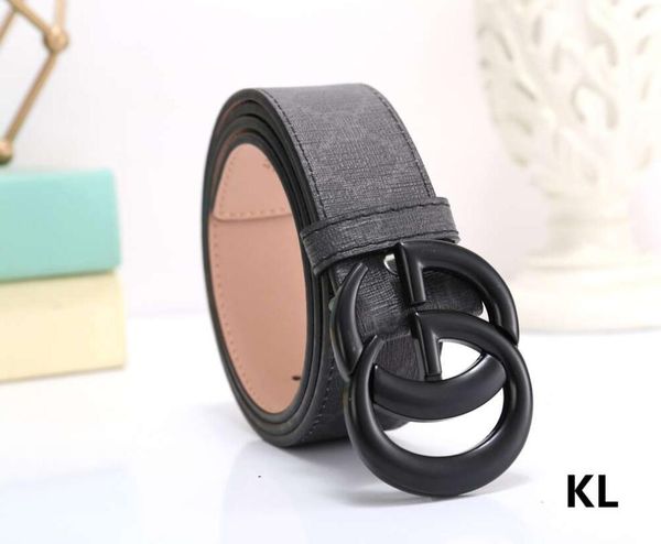 

brand belt casual letters smooth buckle premium belt box men fashion designers men ladies luxury belt 15, Black;brown
