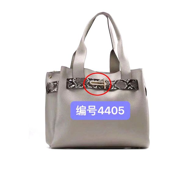 

handbags purse belt strap round rectangle screw connector buckle fastener, Black