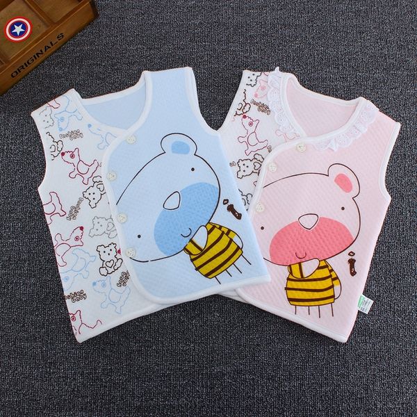 

newborn children's warm vest newborn baby small horse clip male and female baby vest thickened warm waistcoat cotton clip, Camo