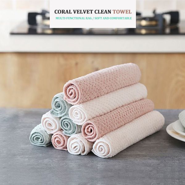 

dishwashing towel kitchen rag soft square multifunction gift outdoor family barbecue