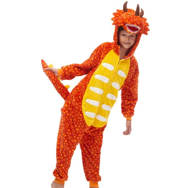

onesies sleepwear kigurumis children pajamas cartoon flannel pajama unicorn kids animal hooded for girl onepiece winter pijama, Blue;red