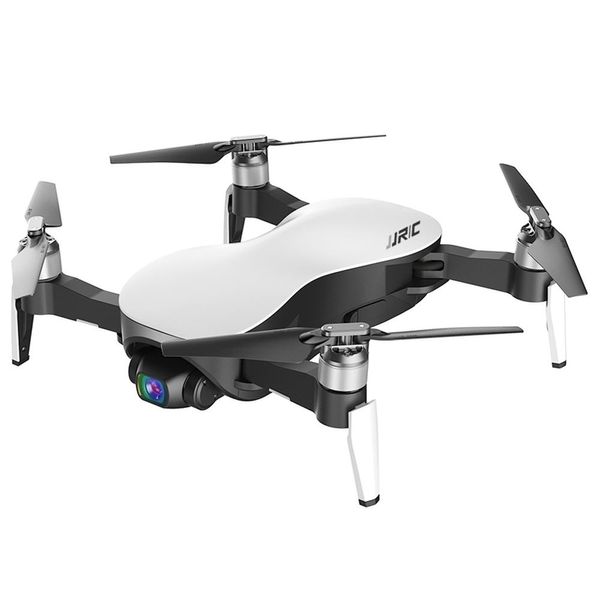 JJRC X12 AURORA 5G WIFI 1.2km FPV GPS Drone RC dobrável com 1080P 3Axis Gimbal Ultrasonic Optical Flow Posicionamento RTF - Branco Duas Baterias