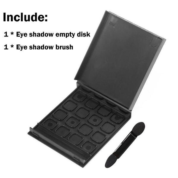 

diy empty eyeshadow palette блеск алмазный порошок румяна помада блеск для губ пудра fundation diy refill palette # 0626ljc