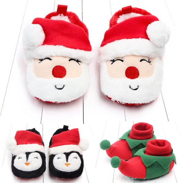 

autumn and winter warm baby girls boys toddler first walkers baby shoes soft slippers shoes winter non-slip christmas gift