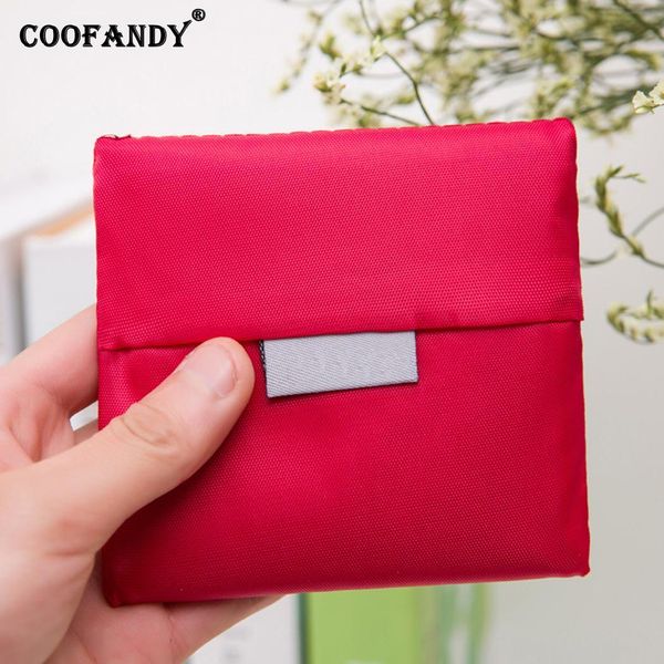 

waterproof foldable environmental friendly shopping bag casual 2 interior compartment reusable square handbag