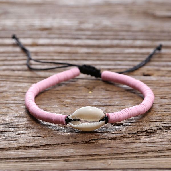 

bohemian hand briaded shell anklet halhal jewelry fashion summer beach accessories seashell ankle for women leg bracelet, Red;blue