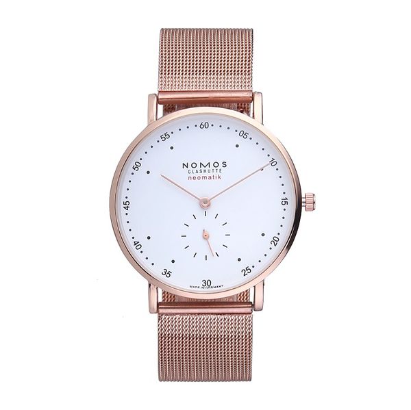 

Steel Mesh Мужчины Часы Luxury nomos DWELLERS Часы Мода Повседневная Кожа Мужчины Женщины Кварц