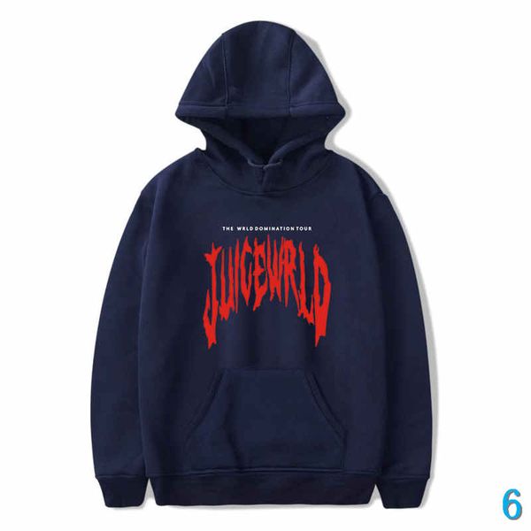 

new designer mens hoodies american rapper juice wrld fashion printing loose brand hooded sweater for men and women wholesales large sizes 6, White;black