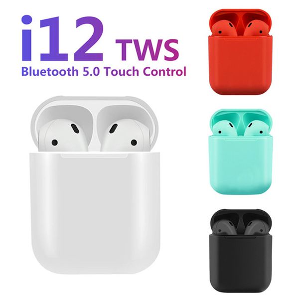 

I12 tw bluetooth 5 0 wirele bluetooth headphone upport pop up window earphone touch control wirele head et earbud for mobile phone
