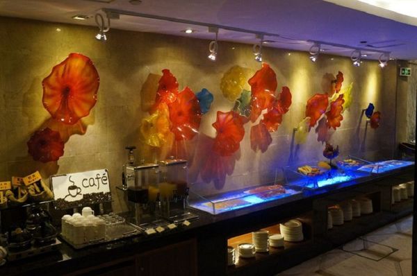 2019 Recessed Restaurant Wall Decoration Lighting Art Deco Blown