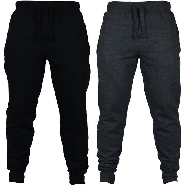 

hirigin autumn brand men's pants men's casual sweatpants solid high street trousers men joggers oversize s-2xl, Black