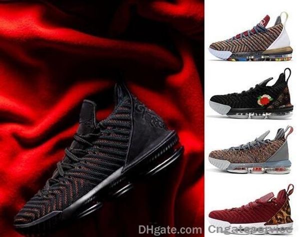 

fresh bred 2019 new arrival xvi 16 basketball shoes 1 thru 5 mens athletic 16s wolf grey sports shoes size 7-12
