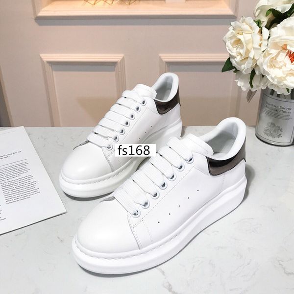 

original box luxury designer shoes leather platform sneakers womens mens flat casual shoes leisure dress shoes daily sneaker 2, Black