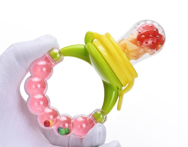 

1pcs biting juice pacifier fresh food nibbler silicone baby infant fruit feeder toddler baby feeding pacifier newborn nipple