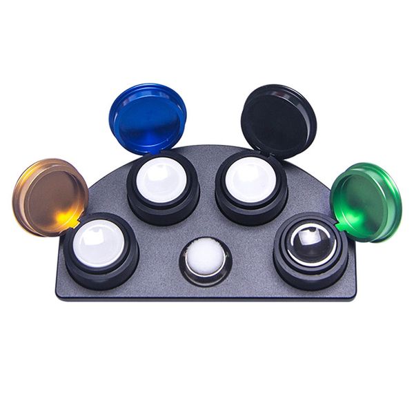 

watch repair tool -cast oil cup stand for oils watchmakers & watch repairs-4holes