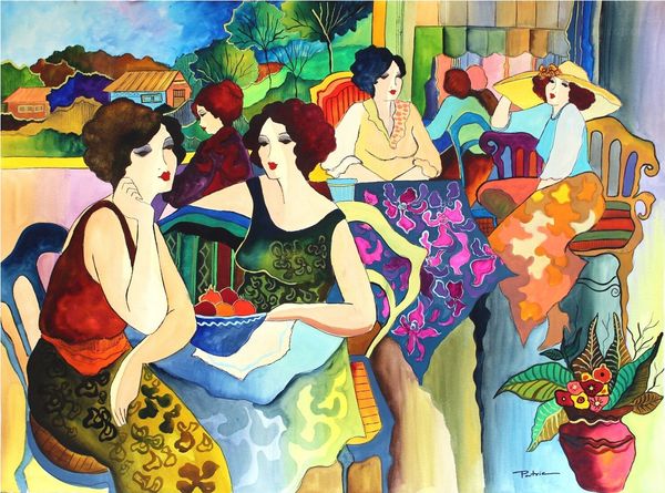 

patricia govezensky wake up one day home decor handpainted &hd print oil painting on canvas wall art canvas pictures 191215