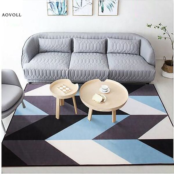 

aovoll simple soft nordic nylon carpets for living room bedroom kid room rugs home carpet floor door mat modern fashion area rug