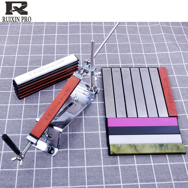 

fixed angle knife sharpener sharpening 120 3000 grit corundum diamond kitchen tools whetstone oil stone honing stones