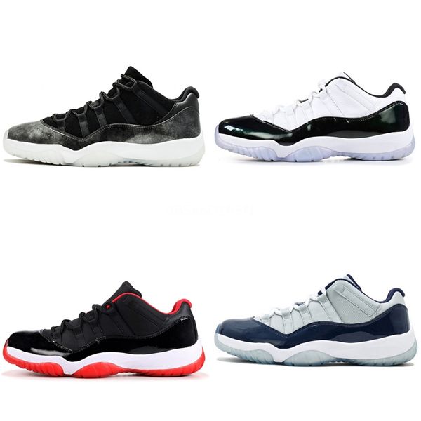

jumpman 11 basketball shoes 11s low og unc chicago pine green travis scotts mens mens designer trainers sneakers sports size 5.5-12 #412