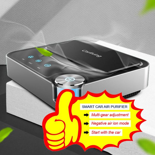 

высококачественный smart car очиститель воздуха отрицательный ион fast air refresh и дезодорации рм2,5 сокращает автоматический режим работы