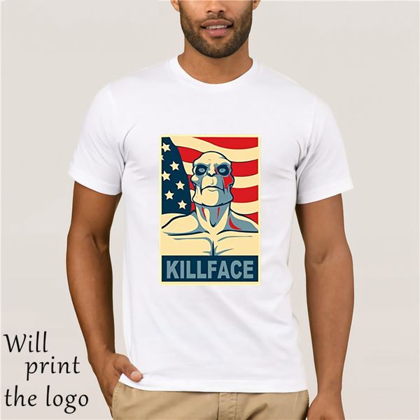 

sunrain men&#39s frisky dingo art design t shirt, White;black